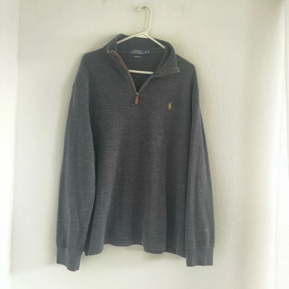 Polo Ralph Lauren Estate-Rib Quarter-Zip Pullover